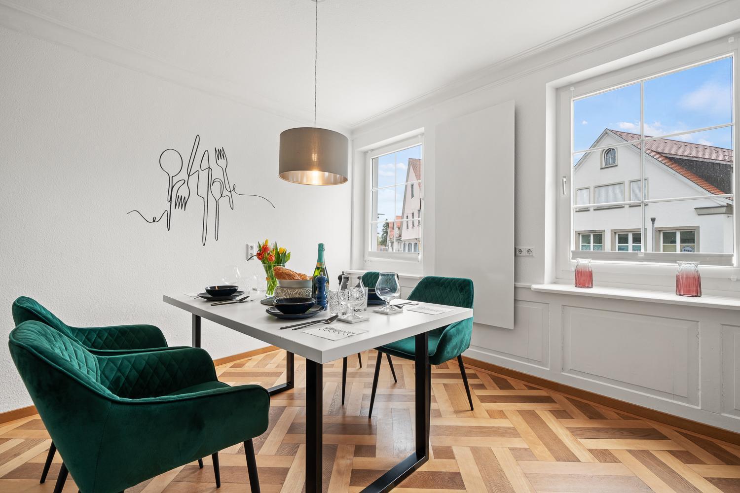 Velvet Ein Haus Mit Geschichte Im Herzen Tettnangs Messe Friedrichshafen Apartman Kültér fotó